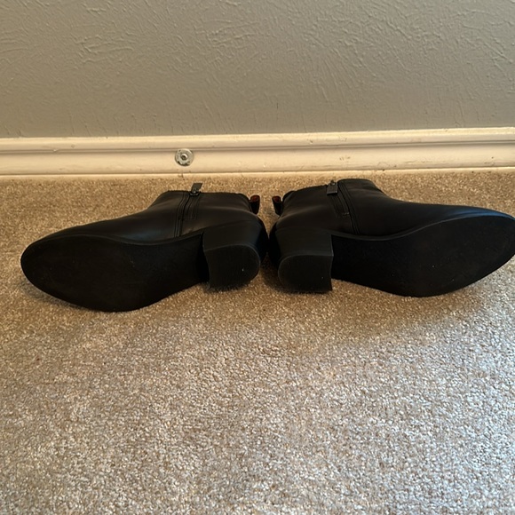 Vionic Bethany ankle boots booties sz 6 black leather - Picture 5 of 5